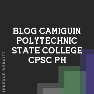 Camiguin Polytechnic State College (CPSC) 2026: Academic Programs, LGU Support & February 2026 News | Logo - Indexof
